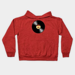 Vintage Vinyl 1976 Kids Hoodie